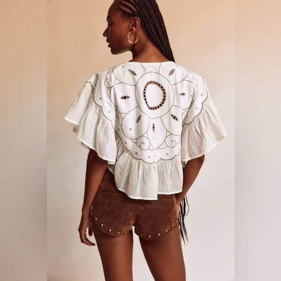 Free People Summer Daydream Cape Top - Picture 2 of 7